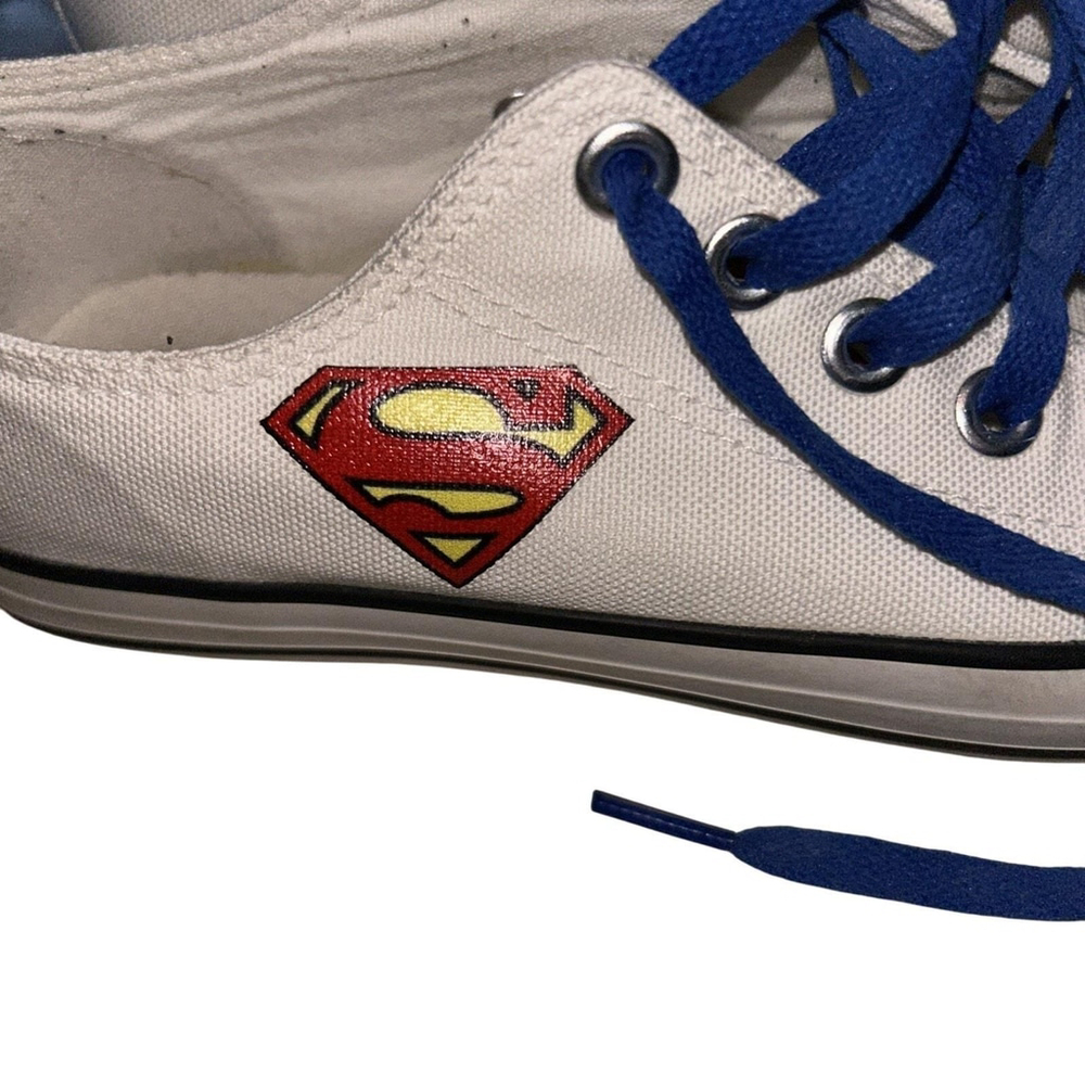 Women’s size 9 superman tennis shoes - used - Superman - Picture 3 of 7
